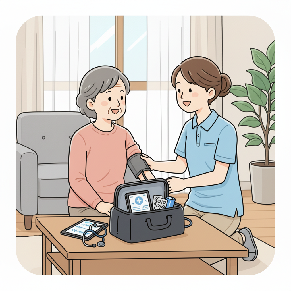 訪問介護・看護のイメージ