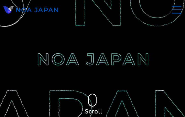 NOA・JAPAN株式会社のホームぺージ
