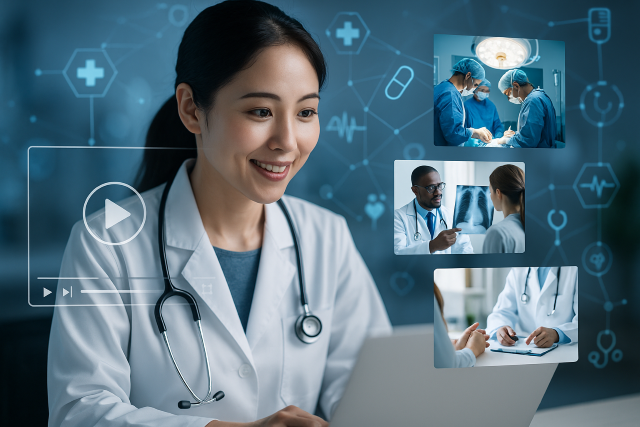 医療業界動画制作イメージ画像