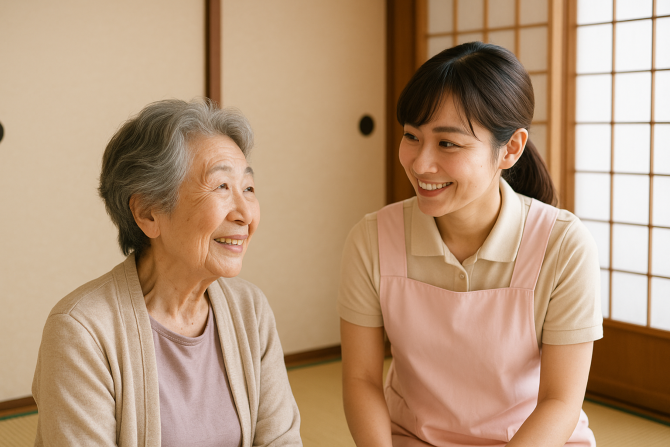 訪問看護・介護向けシステム開発イメージ画像
