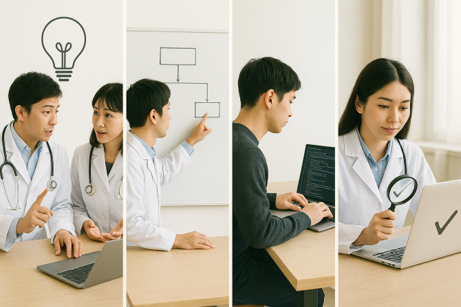 医療 システム開発イメージ画像