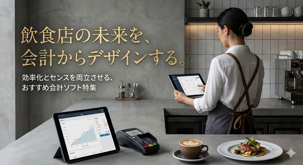 飲食業界向けおすすめの会計ソフト