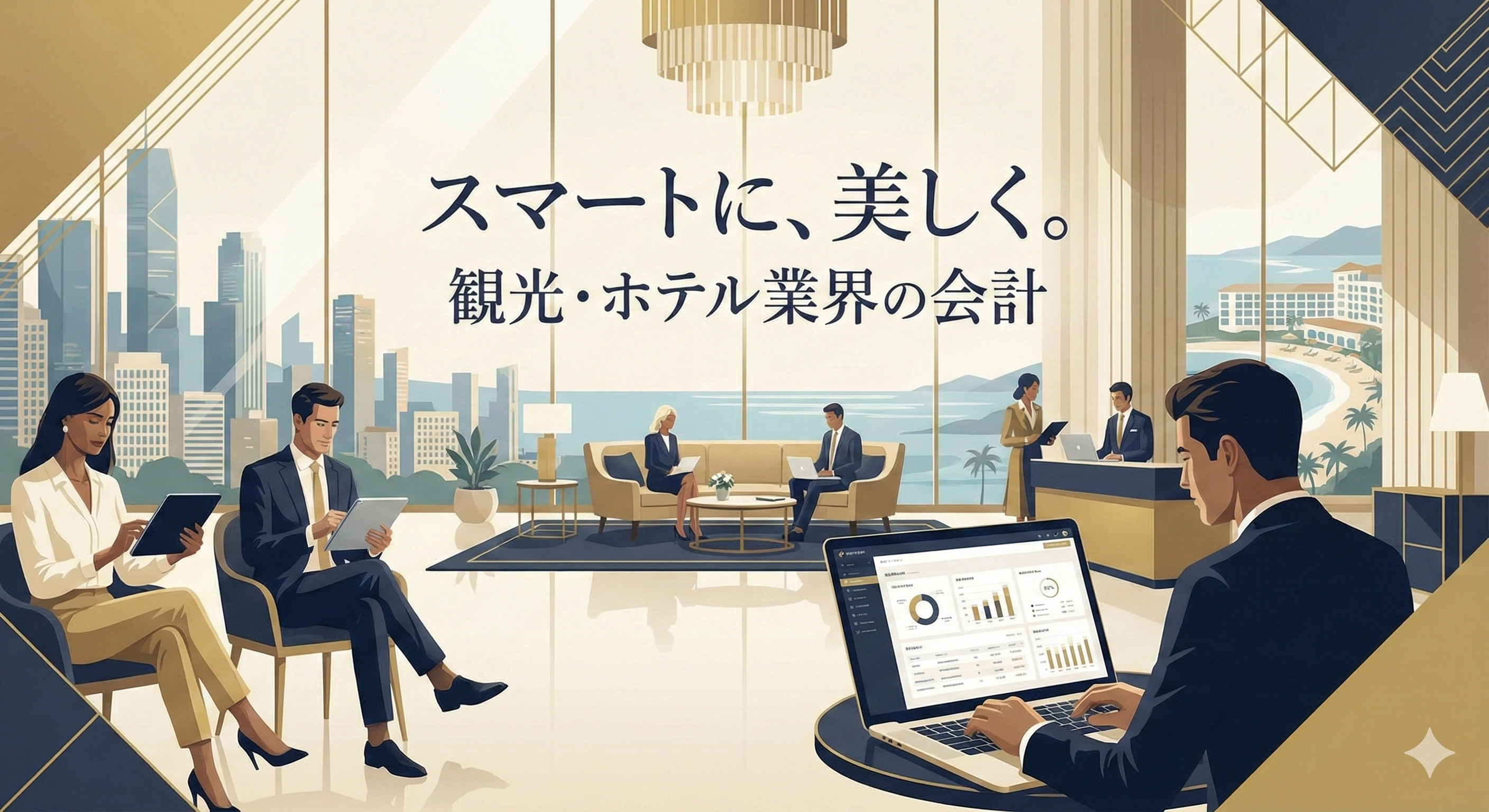 観光・ホテル業界におすすめの会計ソフト