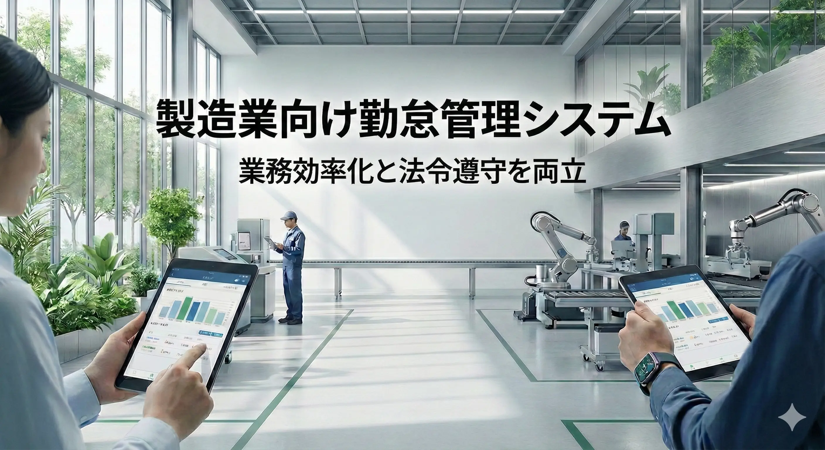 製造業におすすめの勤怠管理システム10選