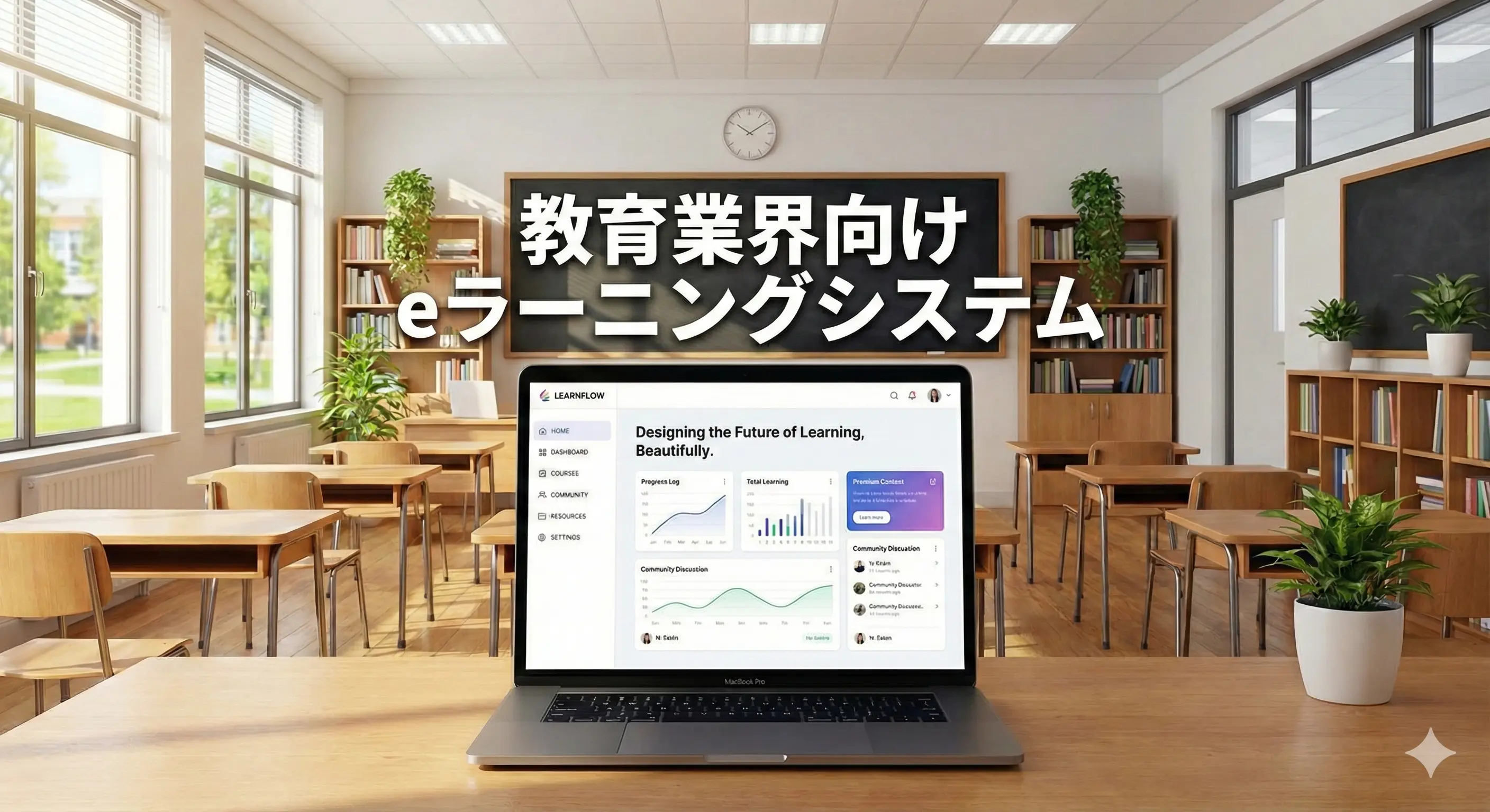 教育業界向けeラーニングシステム