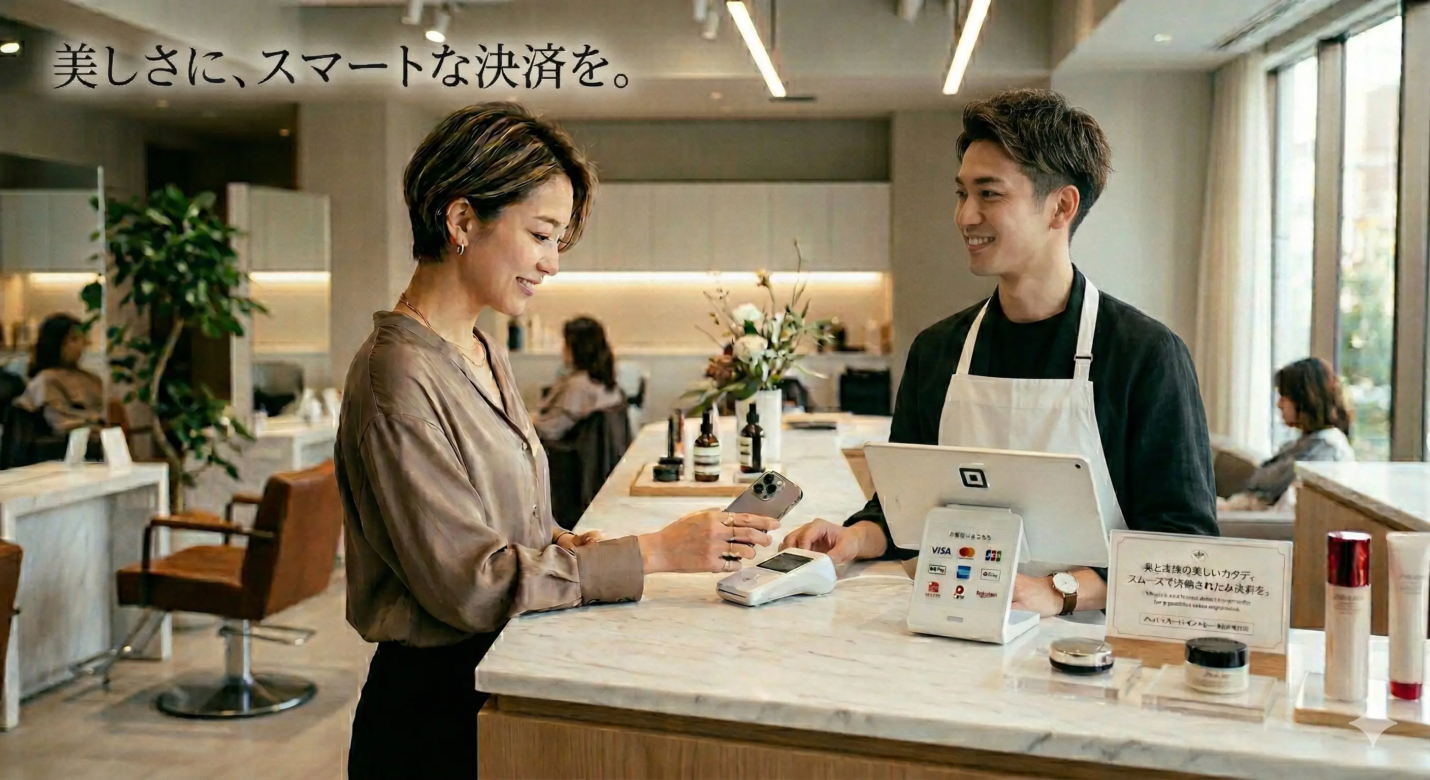 美容業界におすすめのキャッシュレス決済・決済代行サービス【店舗向け】