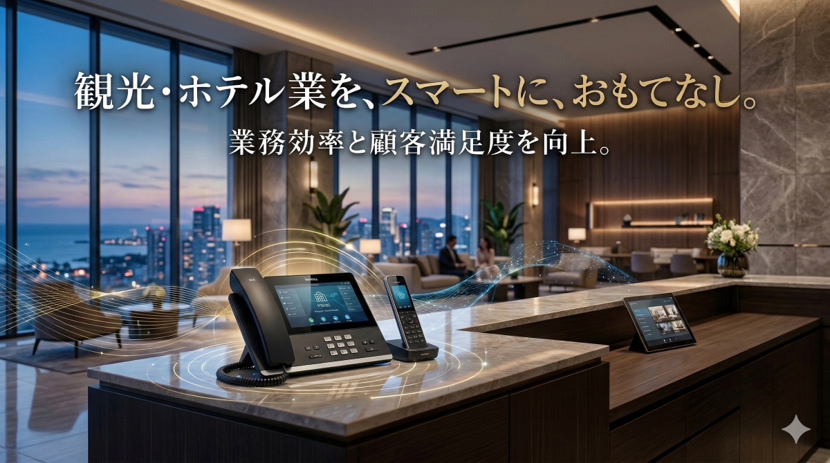 観光・ホテル業向けIP電話おすすめ7選