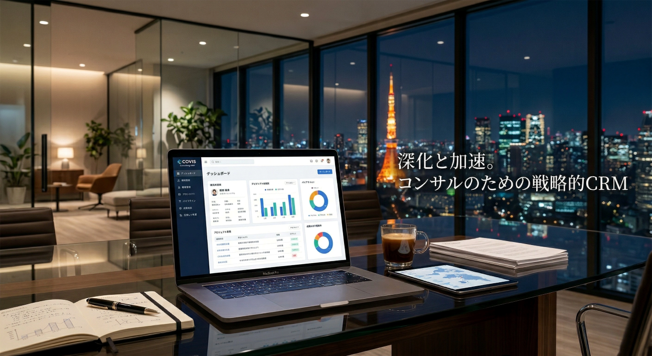 コンサルティング会社向けCRMツール