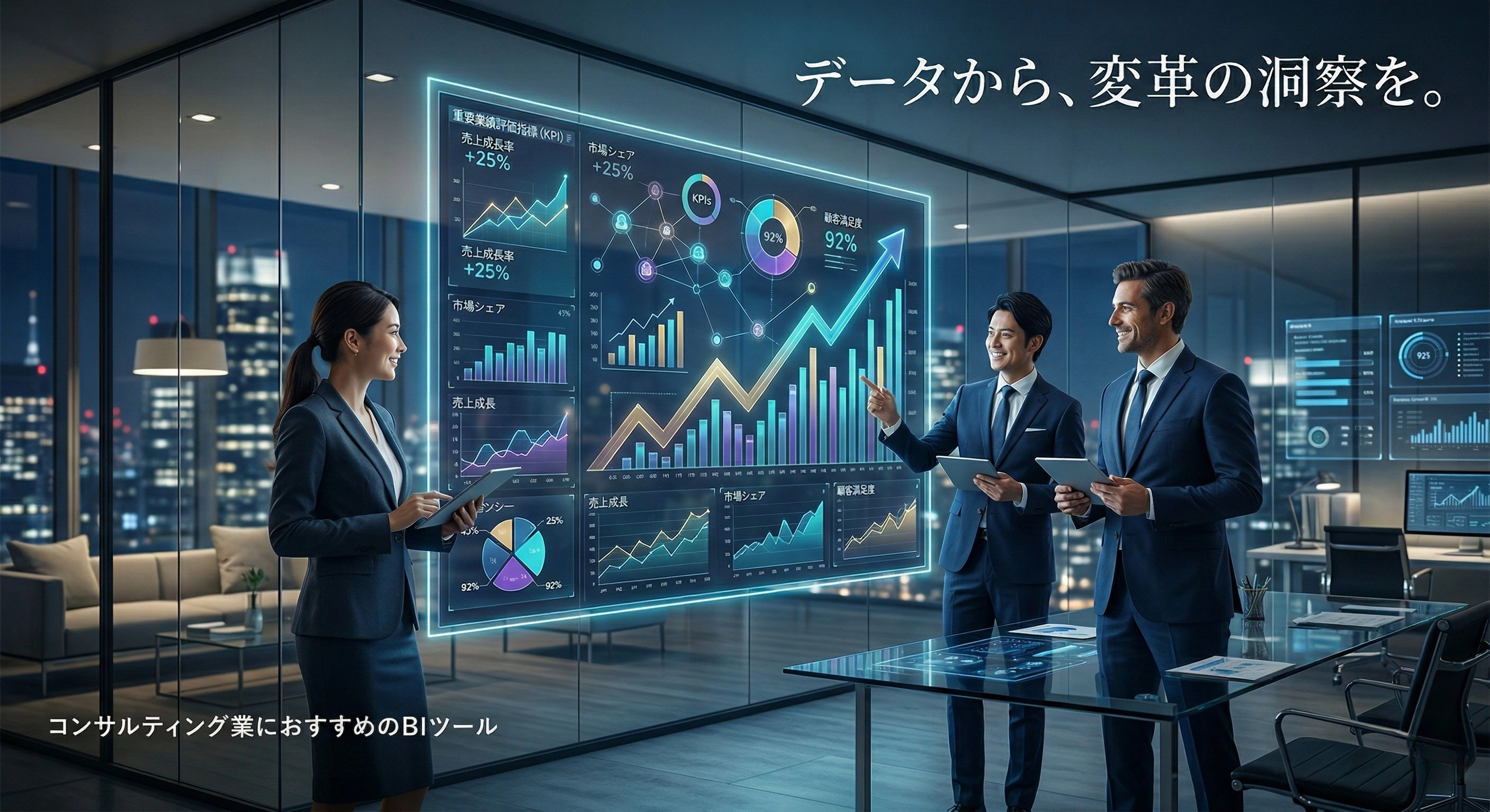 コンサルティング業におすすめのBIツール