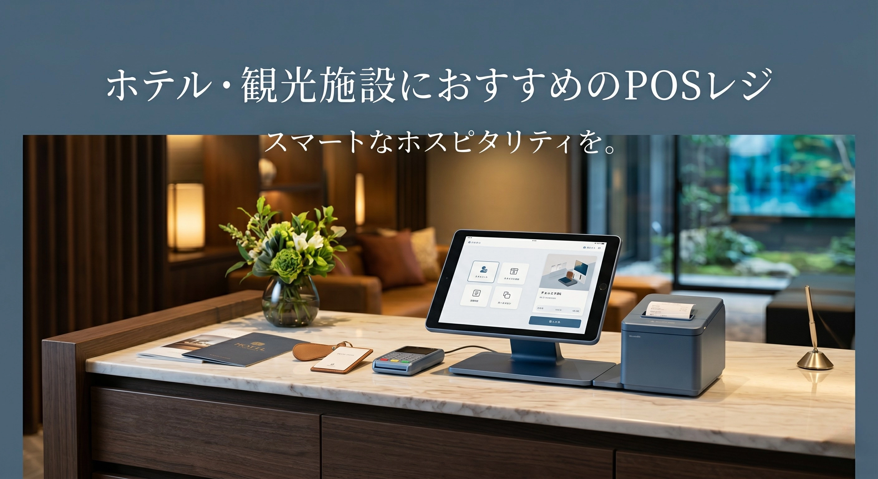 ホテル・観光施設におすすめのPOSレジ
