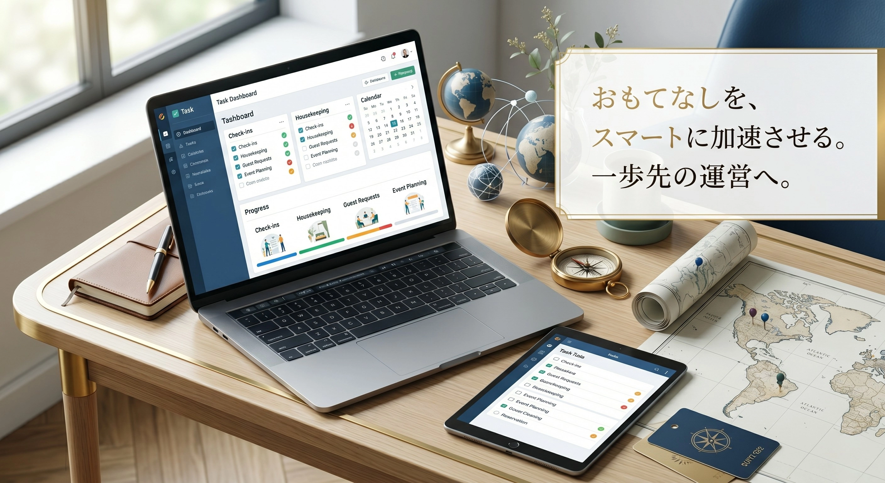 観光・ホテル業におすすめのタスク管理ツール