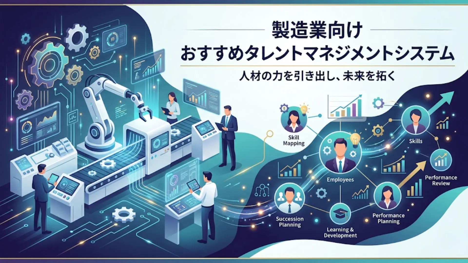 製造業におすすめのタレントマネジメントシステム