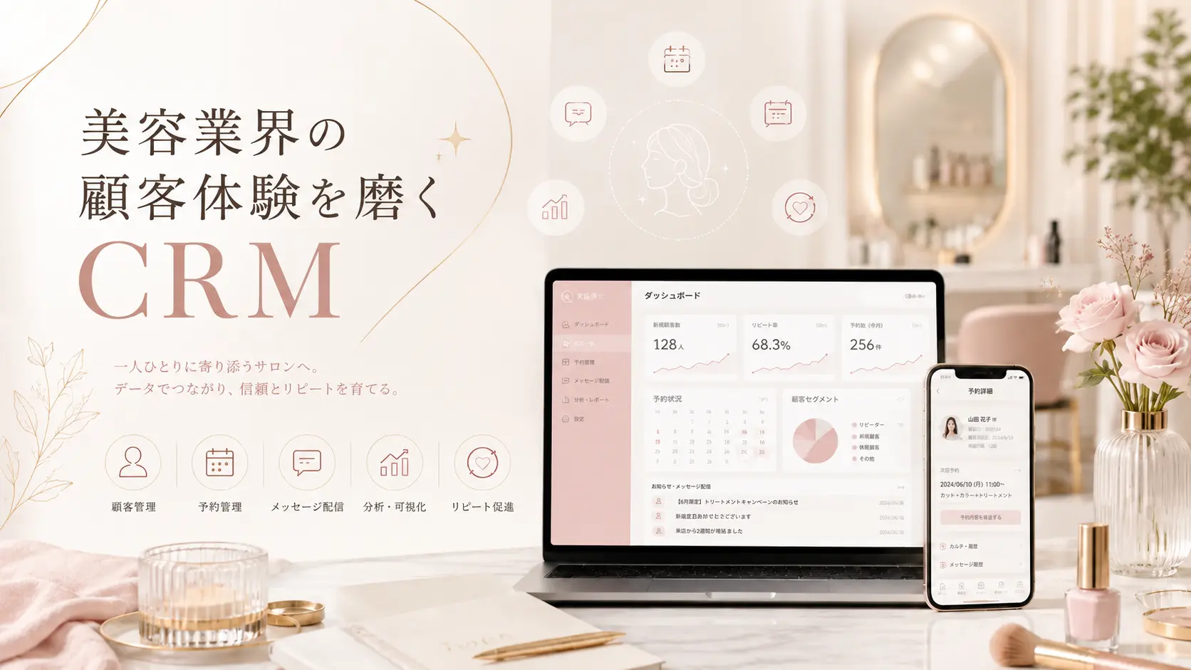 美容業界に強いおすすめCRMツール7選