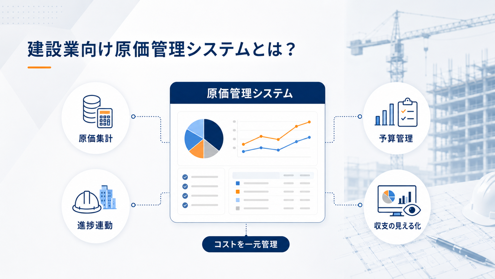 建設業向け原価管理システムとは？