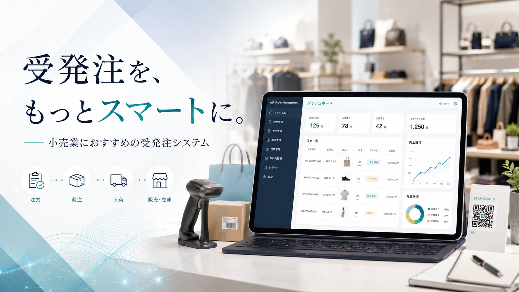 小売業におすすめの受発注システム7選