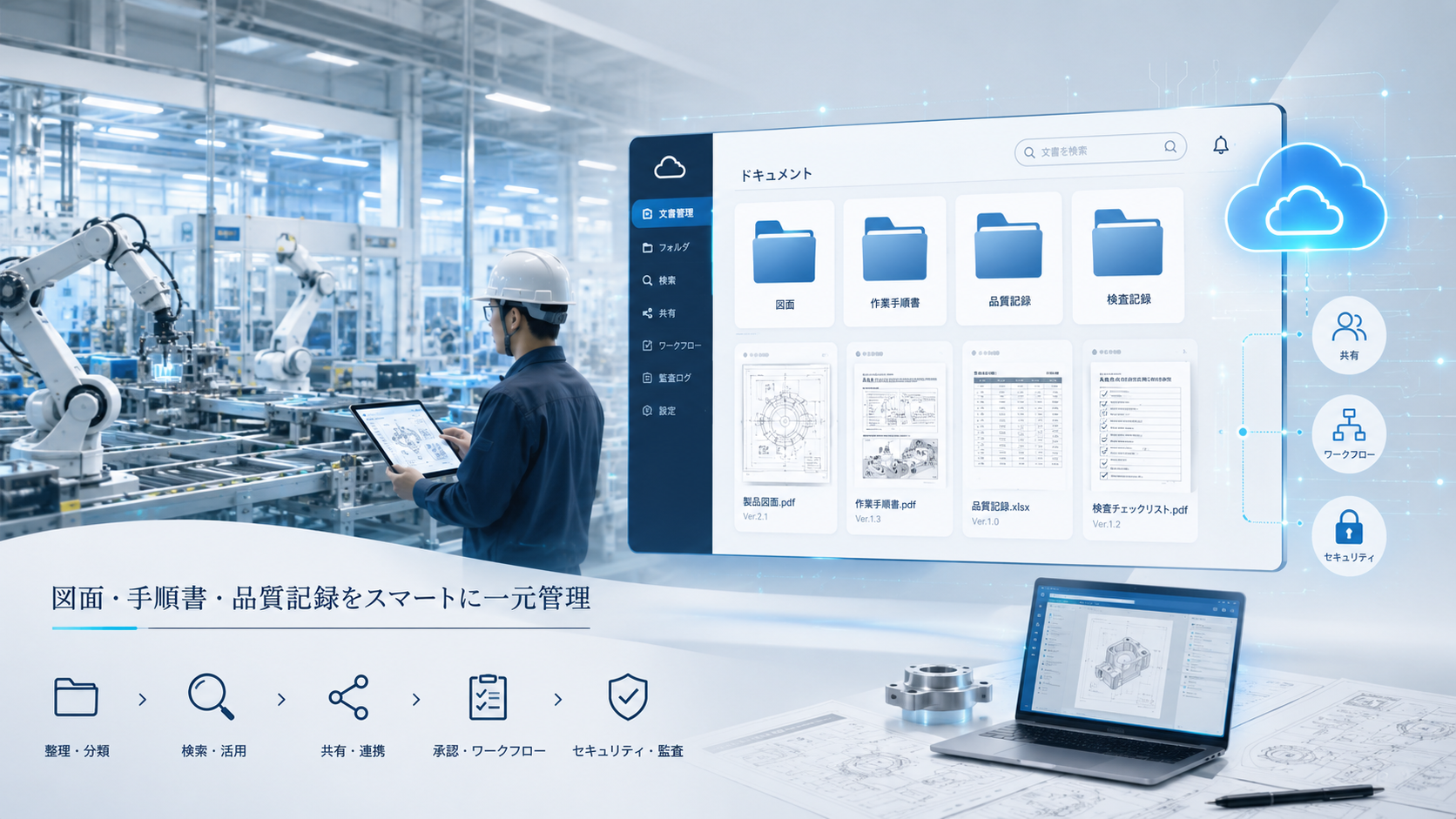 製造業向けのおすすめ文書管理システム10選