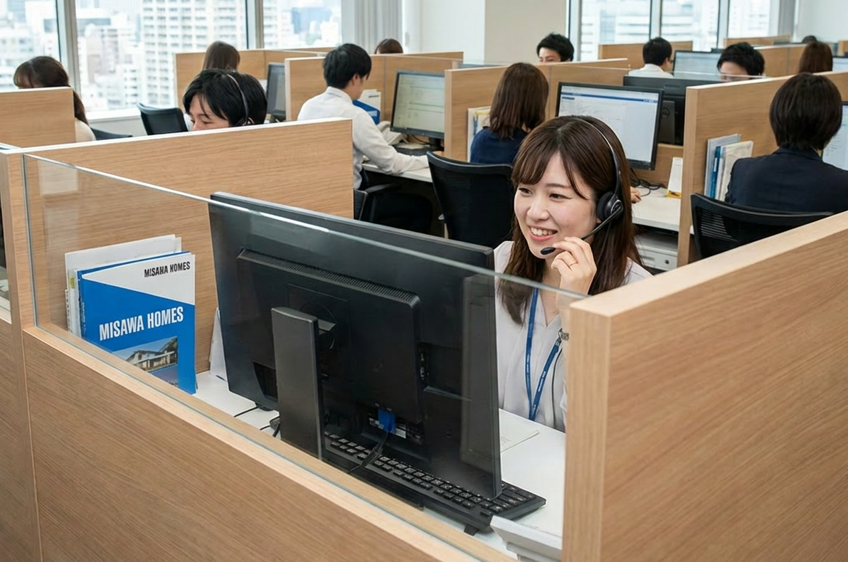 ミサワホーム「コンタクトセンター」イメージ