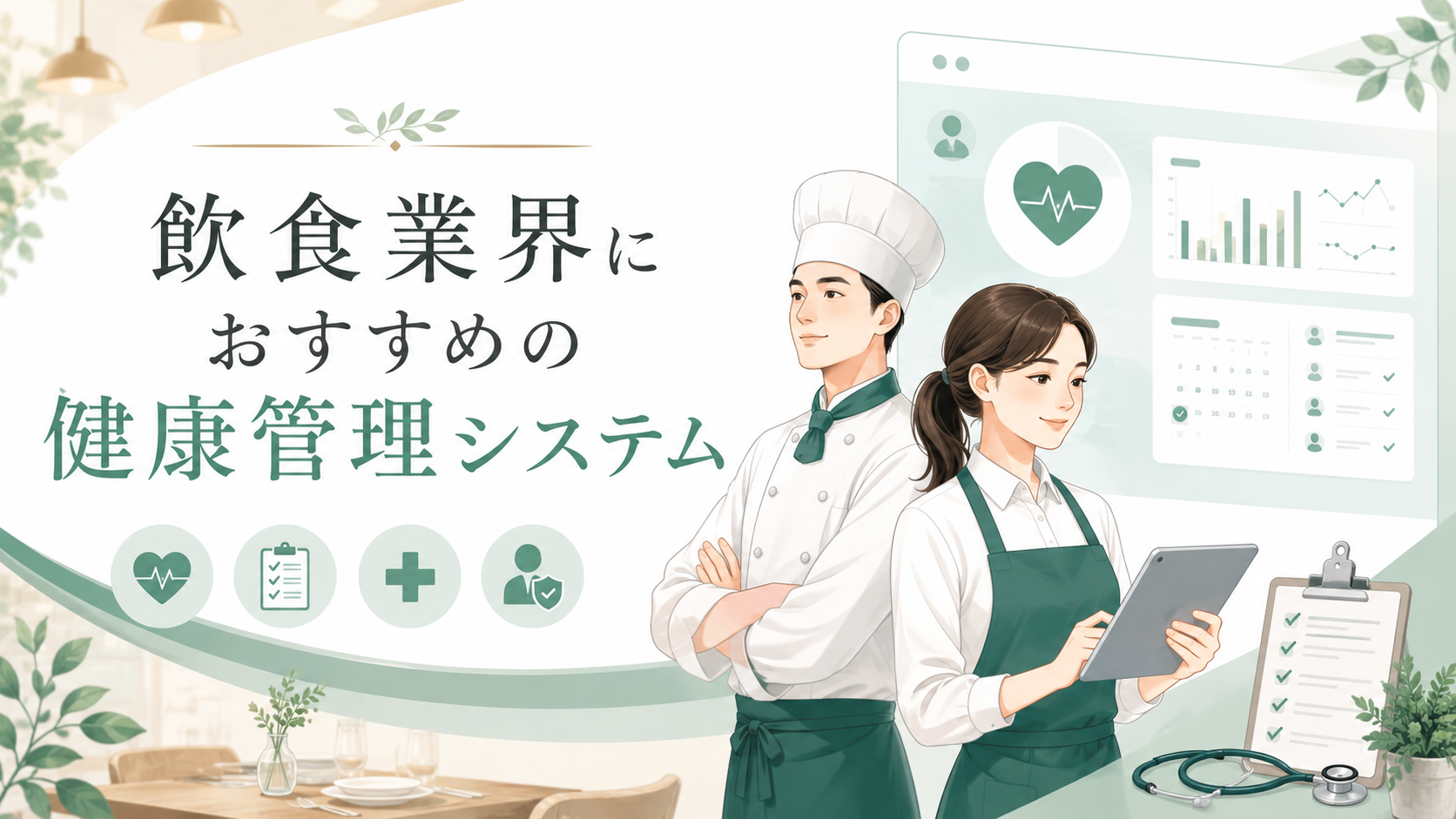 飲食業向けおすすめ健康管理システム5選