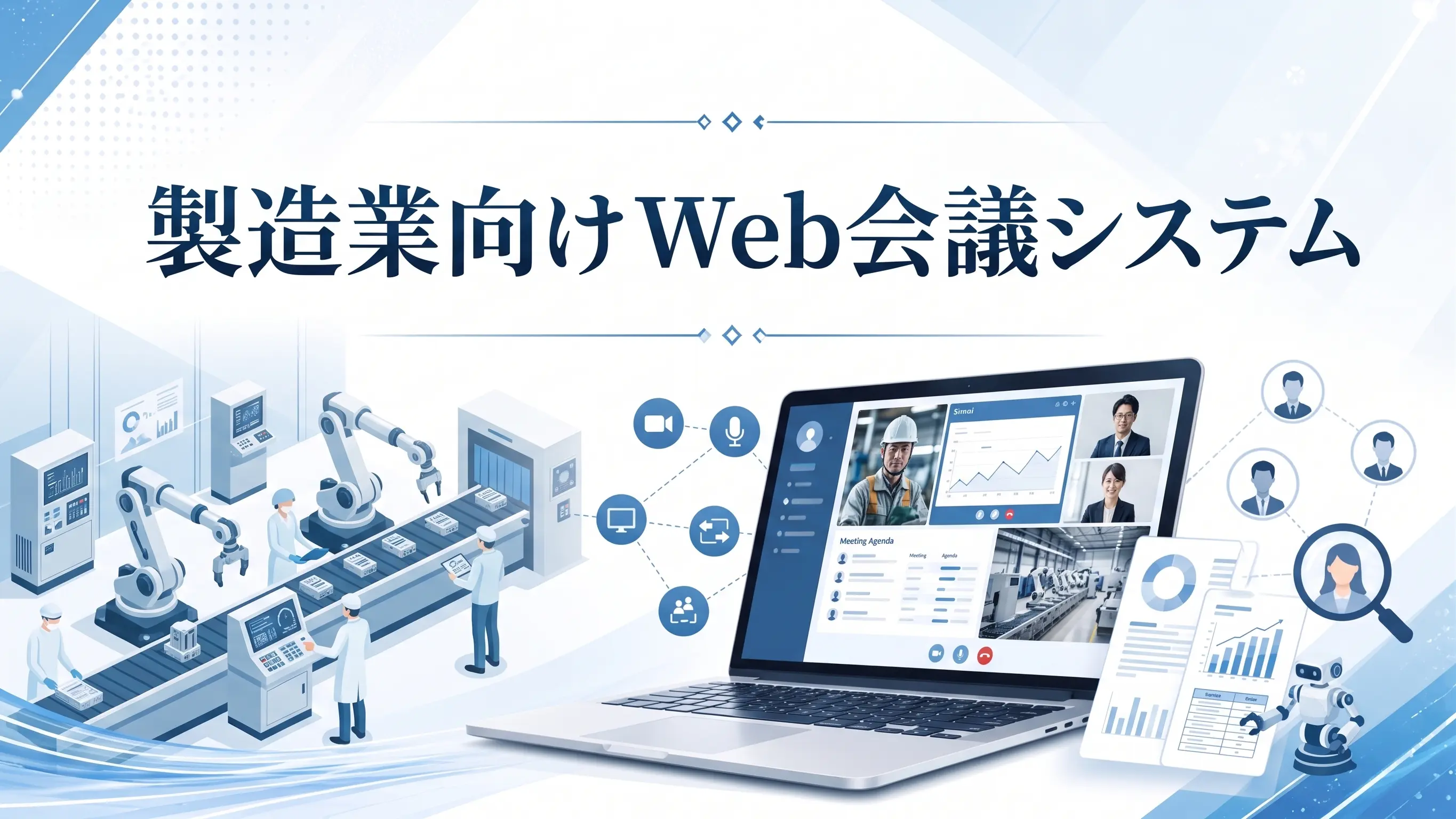 製造業向けWeb会議システムおすすめ比較
