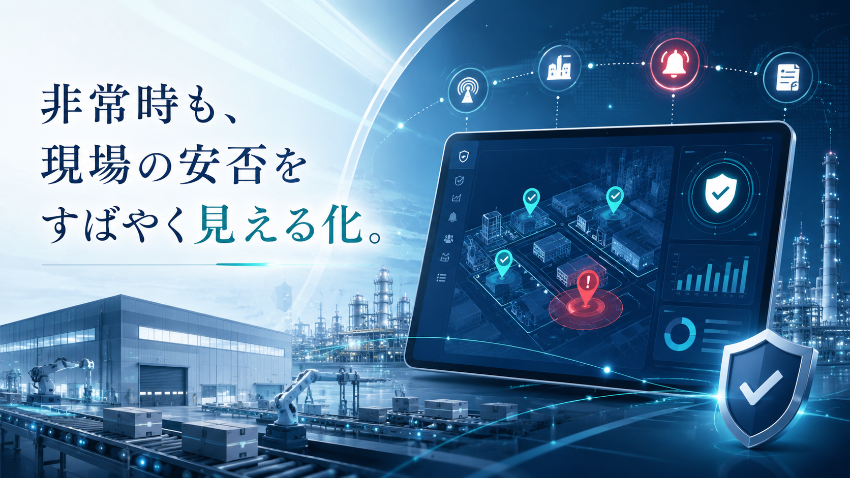 製造業におすすめの安否確認システム
