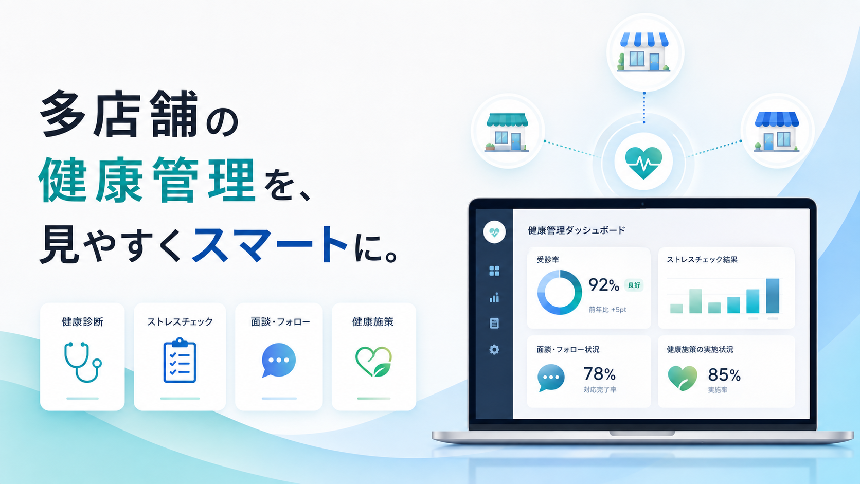 小売業におすすめの健康管理システム