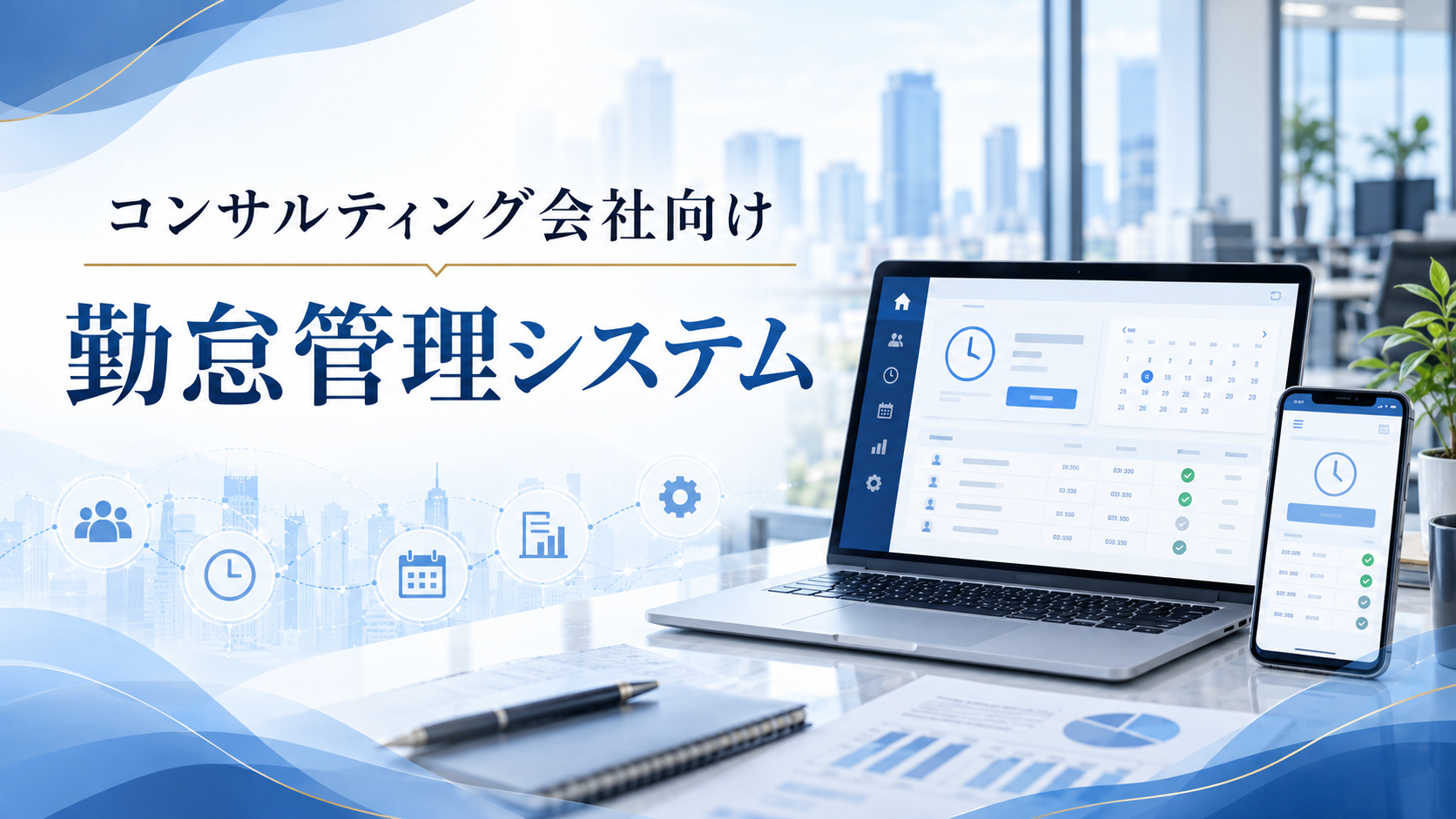 コンサルティング会社向け勤怠管理システムおすすめ