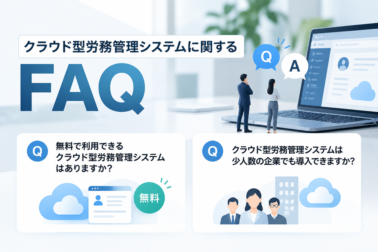 クラウド型労務管理システムに関するFAQ